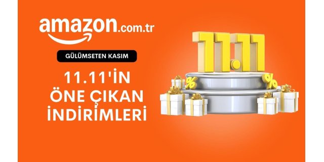 Amazon 11.11 Kampanyasını Başlattı: Teknoloji ve Ev Ürünlerinde İndirimler Sunuluyor