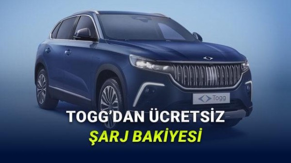 Togg, Kullanıcılarına Bayram Hediyesi Olarak Ücretsiz Şarj Bakiyesi Sunuyor