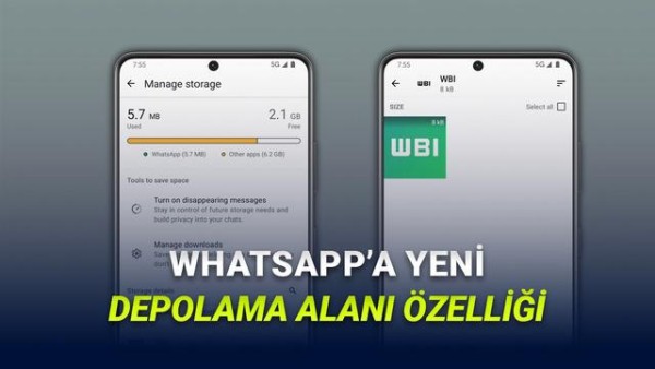 WhatsApp'tan Depolama Sorununa Çözüm: Yeni Özellik Geliyor