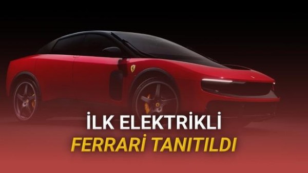 Ferrari'nin İlk Elektrikli Otomobili: Luce Tanıtıldı