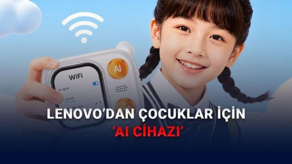 Lenovo'dan Çocuklar İçin Yapay Zeka Destekli 'AI Companion' Cihazı