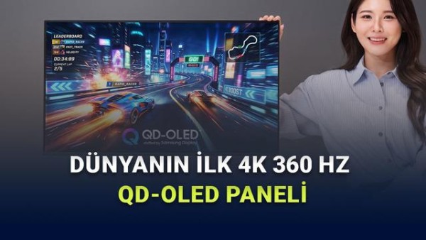 Samsung Display'in Yeni QD-OLED Paneliyle Oyun Deneyiminde Devrim