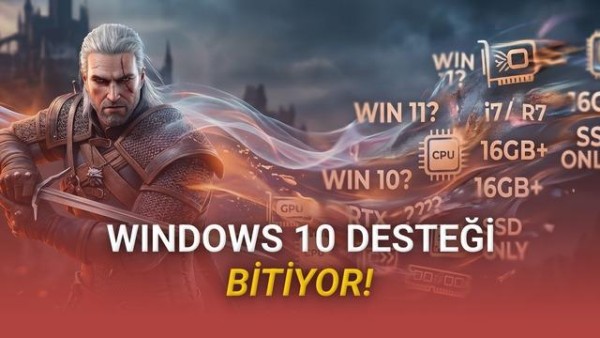The Witcher 3: Wild Hunt'ta Yeni Dönem Başlıyor: Sistem Gereksinimleri Güncelleniyor