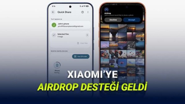 Xiaomi, Android ile iPhone Arasında Dosya Paylaşımını Kolaylaştırıyor