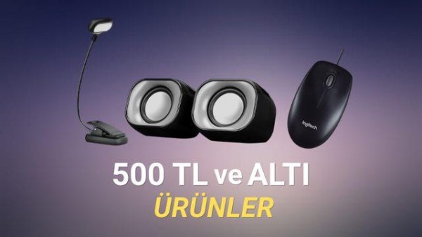 500 TL Altında Alışverişte Öne Çıkan 10 Uygun Fiyatlı Ürün