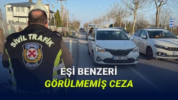 Trabzon'da Devasa Trafik Cezası: Cumhuriyet Tarihinin Rekoru