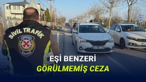 Trabzon'da Devasa Trafik Cezası: Cumhuriyet Tarihinin Rekoru