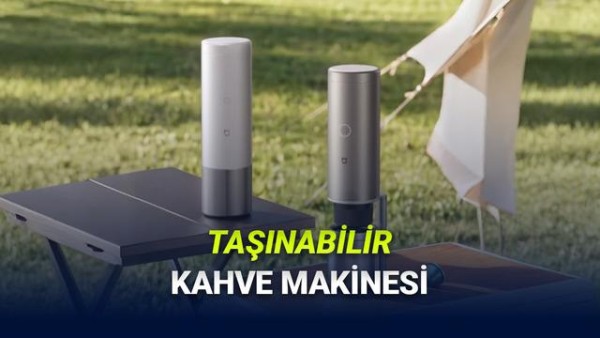 Xiaomi'den Seyahat İçin Taşınabilir Kahve Makinesi