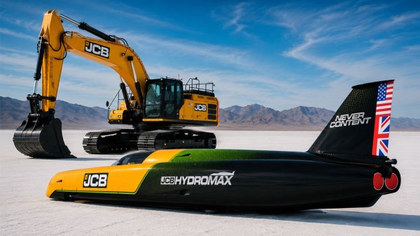 JCB, Hidrojenli Hız Rekorunu Kırmak İçin Geri Sayımda
