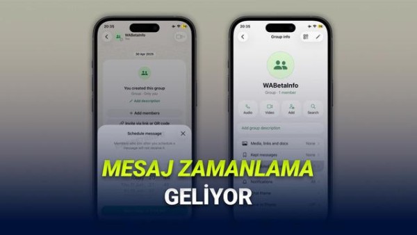 WhatsApp'tan Yeni Özellik: Mesaj Zamanlama İşlevi Geliyor