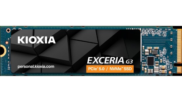 Kioxia, PCIe 5.0 destekli 4TB EXCERIA G3 NVMe SSD modelini duyurdu