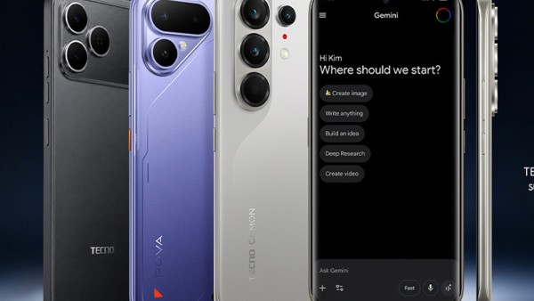 Tecno, Google iş birliğiyle 3 ay ücretsiz 2 TB Google AI Plus paketini başlattı