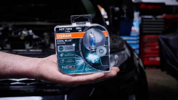ams OSRAM’dan yüzde 150 daha parlak Cool Blue Intense NEXT GEN halojen lambalar