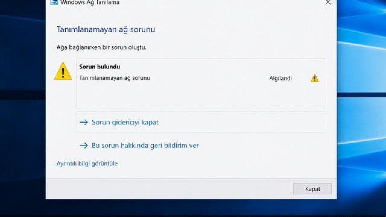Windows’ta “Tanımlanamayan Ağ” Hatası: IP Çakışmaları ve Ağ Yığını Bozulmaları Öne Çıkıyor