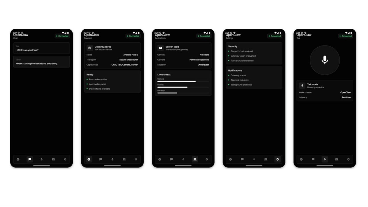 OpenClaw, iOS ve Android için bağımsız yapay zeka uygulamalarını yayımladı