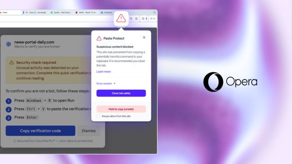 Opera, Paste Protect ile pano tabanlı saldırılara karşı yerel koruma sundu