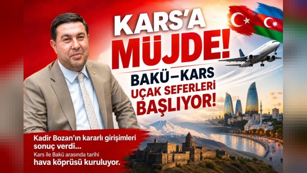 Bakü–Kars seferleri 30 Temmuz’da başlıyor: Haftada iki gün