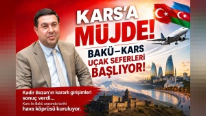 Bakü–Kars seferleri 30 Temmuz’da başlıyor: Haftada iki gün