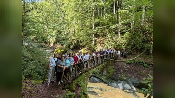 Kayalıdere Volkanik Şelaleleri’nde land art ve jeolojik miras farkındalığı buluşması