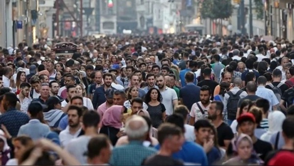 86,1 milyon nüfus: Türkiye dünya nüfusunun yüzde 1'ini oluşturuyor