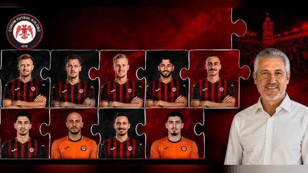 ARCA Çorum FK, saat başı duyurdu: 9 transferiyle Süper Lig’e hazırlanıyor