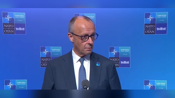 Friedrich Merz: Lahey’deki savunma kararı uygulandı, Ukrayna’ya 70 milyar avro