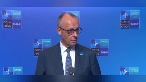 Friedrich Merz: Lahey’deki savunma kararı uygulandı, Ukrayna’ya 70 milyar avro