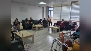 Kars Açık Kapı Şube ekipleri huzurevini ziyaret etti
