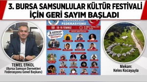 3. Samsunlular Kültür Festivali Keles Kocayayla’da 18-19 Temmuz