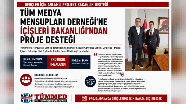 Adana’da “Sağlıklı Gençlerle Sağlıklı Geleceğe” protokolü imzalandı