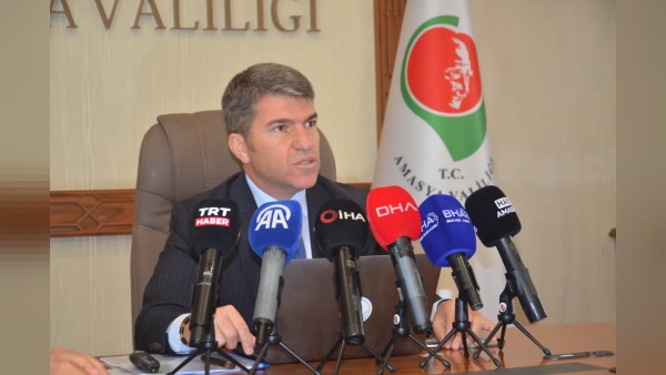 Amasya Valiliği’ndeki toplantıda Önder Bakan güvenlik faaliyetlerini anlattı
