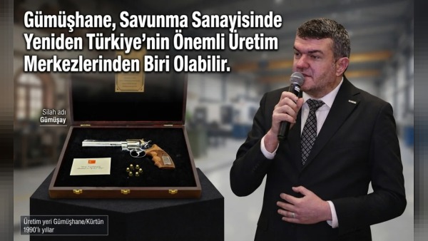 Gümüşhane TSO Başkan Adayı Cihan Canlı: Savunma sanayisi yeniden masaya yatırılmalı