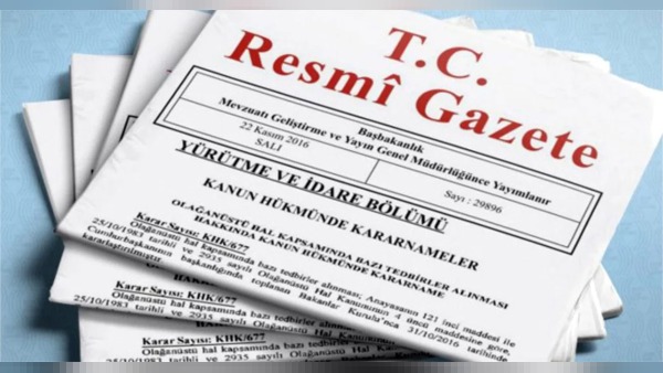 Cumhurbaşkanı Erdoğan imzalı kararlar Resmî Gazete’de: 11 Temmuz