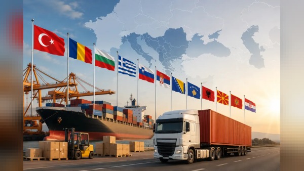 Balkan ülkelerine ihracat 12,7 milyar dolara çıktı: Romanya ilk sırada