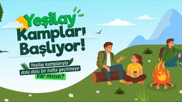 Yeşilay yaz kampları için başvurular başladı: 18-35 ücretsiz