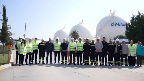 OYAK Genel Müdürü Murat Yalçıntaş Milangaz Hatay ve Adana tesislerini inceledi