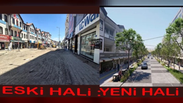 Beypazarı’nda Bankalar Caddesi yenileniyor: Zemin ve kaldırımlar elden geçecek