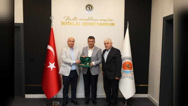 Türkiye Karate Federasyonu Samsun’da şampiyona öncesi Halit Doğan’ı ziyaret etti