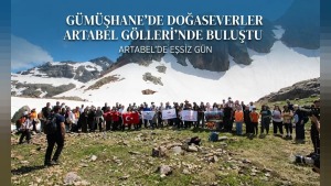 Artabel Doğa ve Dağcılık Spor Kulübü 95 kişiyle doğa yürüyüşü yaptı