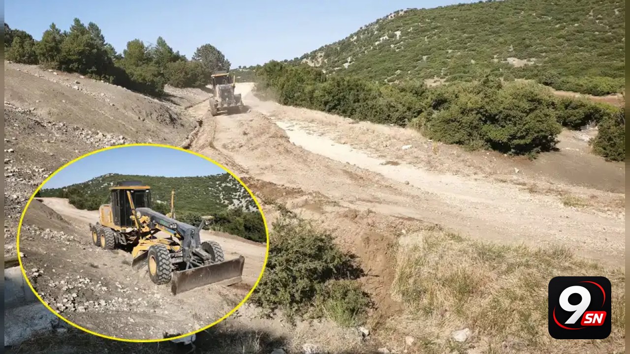Aydoğmuş’ta Akdağ mevkisi için yangın yolu çalışmaları: Hızlı müdahale hedefi