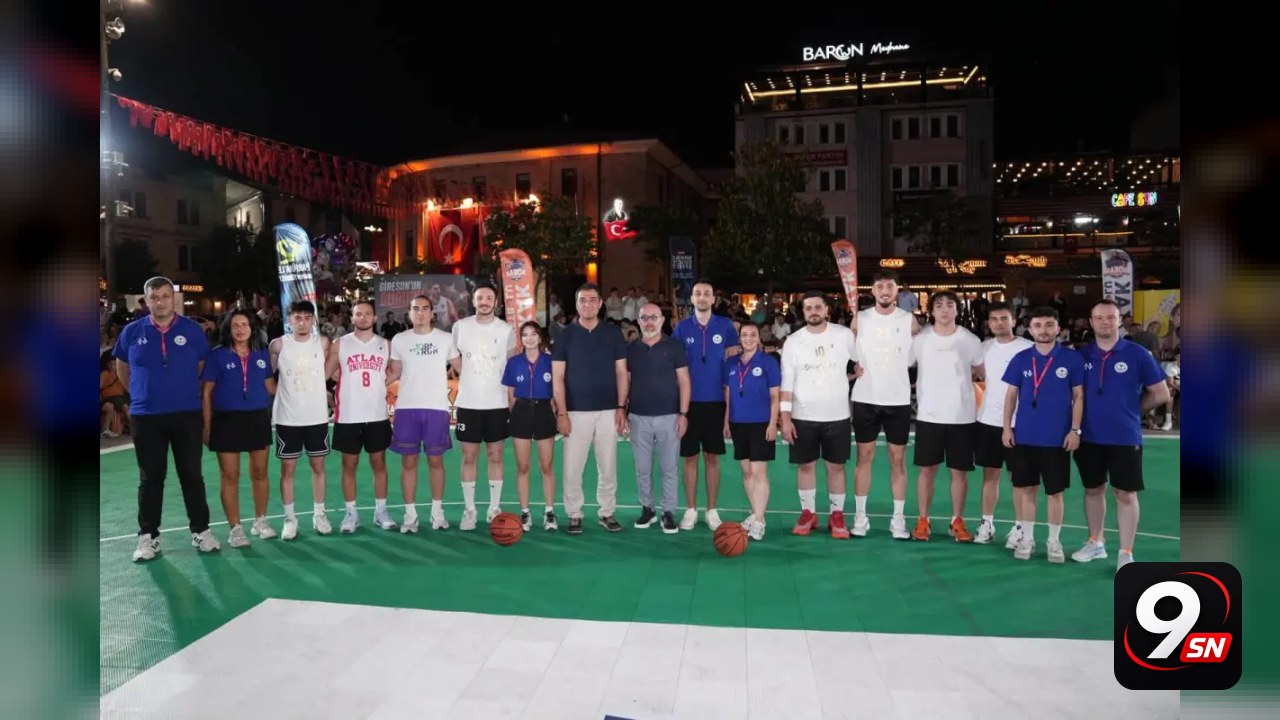 Giresun’da 29. Geleneksel Sokak Basketbolu Turnuvası başladı: 65 takım sahada