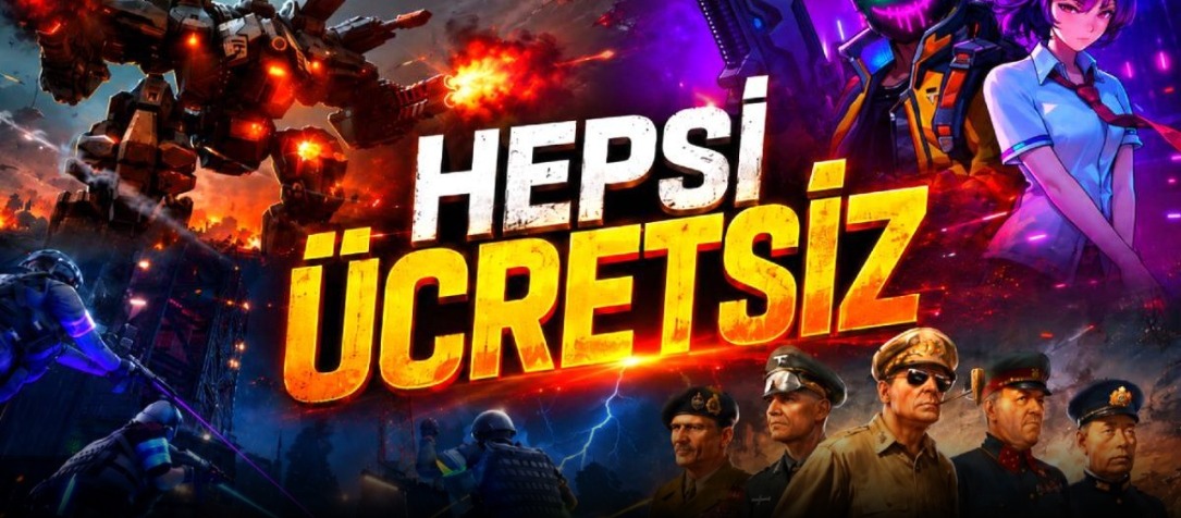 Steam'de Ücretsiz Oynanabilecek 5 Popüler Oyun!